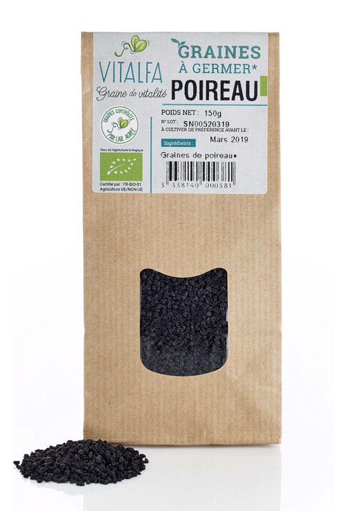 Poireau à germer